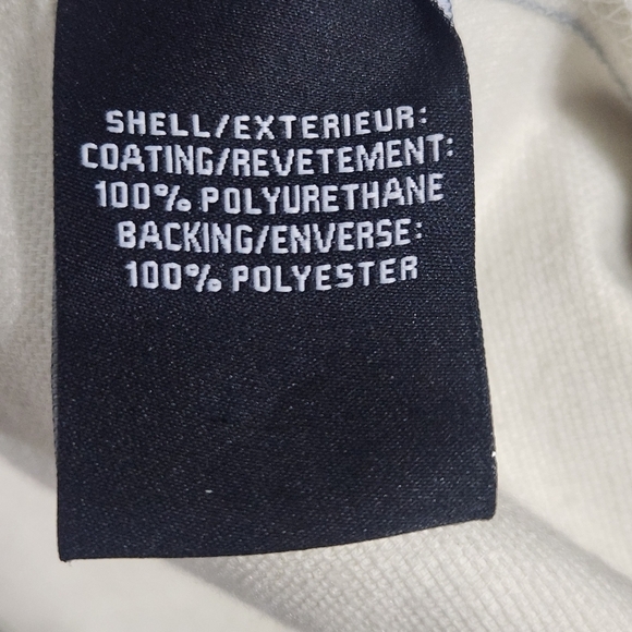 7 For All Mankind Silver Metallic Faux Leather Pants - Picture 11 of 13